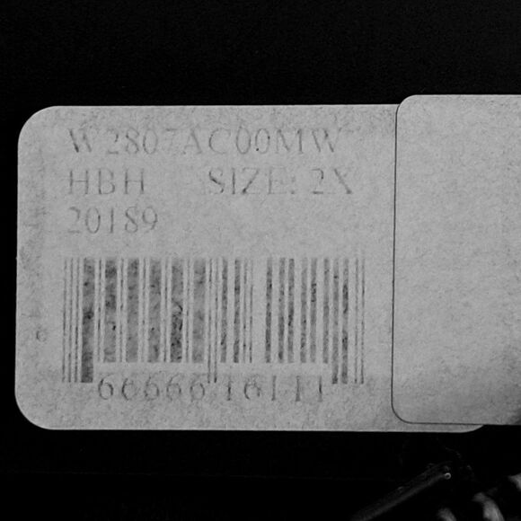 Misook Women's Open Knit Cardigan Duster Elbow Sleeves Black Gray Size 2X - Picture 10 of 11